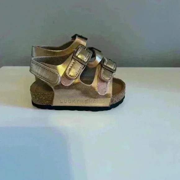 NWOT Lucky Brand toddler girls sandals - Picture 2 of 5